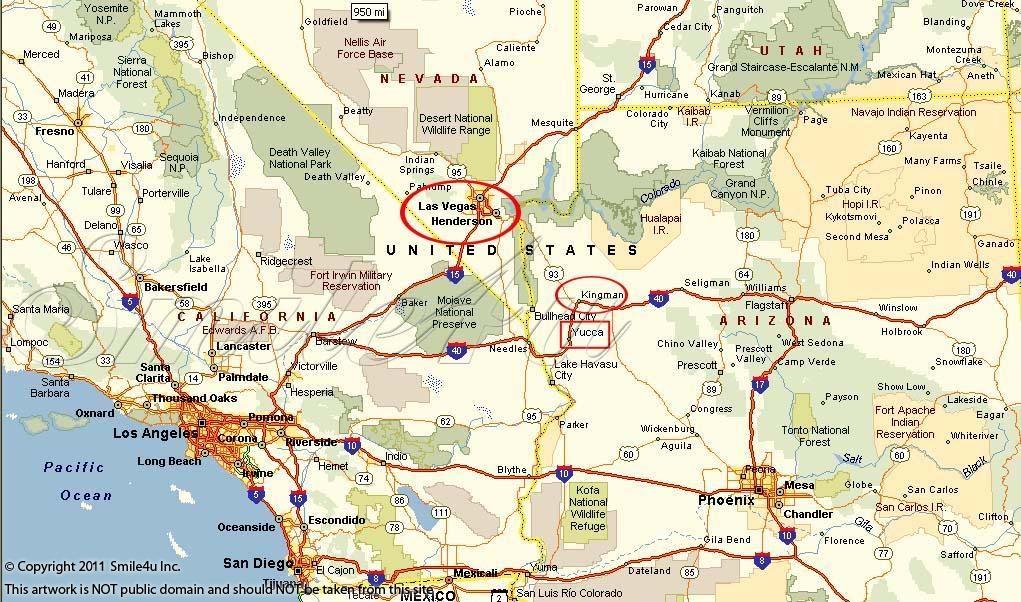 Building lot in Town Meadview Arizona